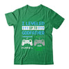 Leveled Up To Godfather 2026 Funny Video Game Soon To Be Godfather Shirt & Hoodie | siriusteestore
