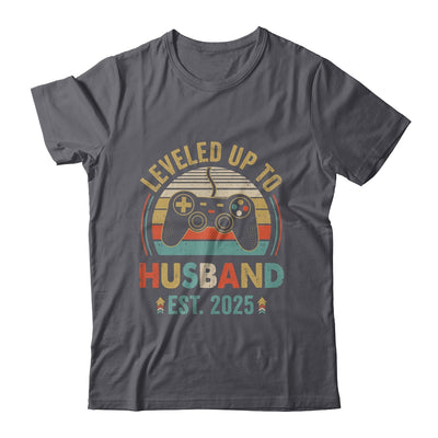 Leveled Up To Husband 2025 Video Game Funny Married Gamer Shirt & Hoodie | siriusteestore