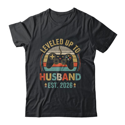 Leveled Up To Husband 2026 Video Game Funny Married Gamer Shirt & Hoodie | siriusteestore