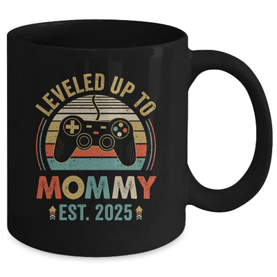 Leveled Up To Mommy 2025 Video Game Promoted To Mommy Mug | siriusteestore