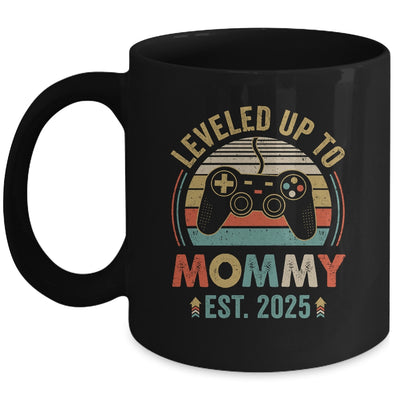 Leveled Up To Mommy 2025 Video Game Promoted To Mommy Mug | siriusteestore
