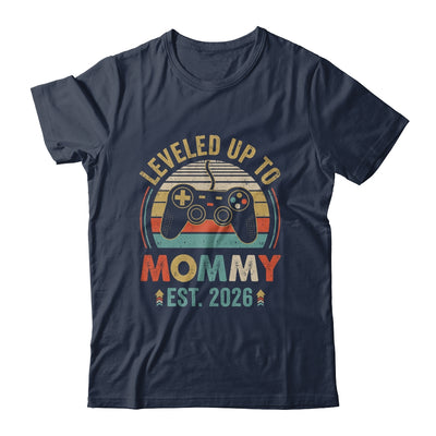 Leveled Up To Mommy 2026 Video Game Promoted To Mommy Shirt & Hoodie | siriusteestore