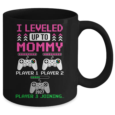 Leveled Up To Mommy Again Funny Funny Gamer Mom Est 2027 Mug | siriusteestore