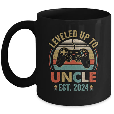 Leveled Up To Uncle 2024 Video Game Promoted To Uncle Mug | siriusteestore