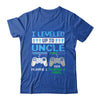 Leveled Up To Uncle 2025 Funny Video Game Soon To Be Uncle Shirt & Hoodie | siriusteestore