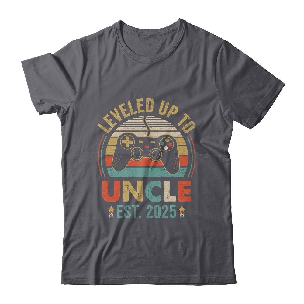 Leveled Up To Uncle 2025 Video Game Promoted To Uncle Shirt & Hoodie | siriusteestore