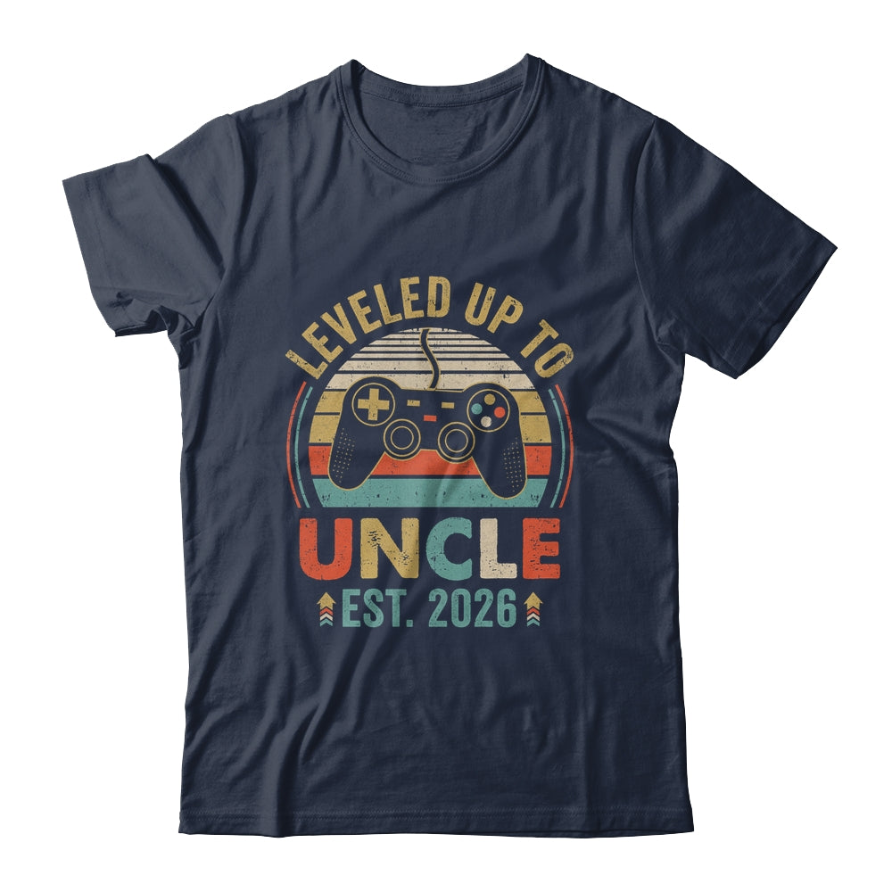 Leveled Up To Uncle 2026 Video Game Promoted To Uncle Shirt & Hoodie | siriusteestore