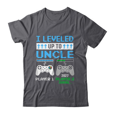 Leveled Up To Uncle 2027 Funny Video Game Soon To Be Uncle Shirt & Hoodie | siriusteestore