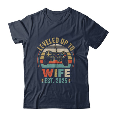 Leveled Up To Wife 2025 Video Game Funny Married Gamer Shirt & Tank Top | siriusteestore