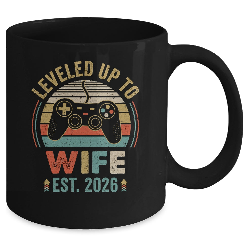 Leveled Up To Wife 2026 Video Game Funny Married Gamer Mug | siriusteestore