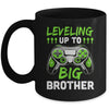 Leveling Up To Big Brother Promoted To Big Brother Gaming Mug | siriusteestore