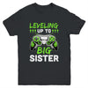 Leveling Up To Big Sister Promoted To Big Sister Gaming Youth Shirt | siriusteestore