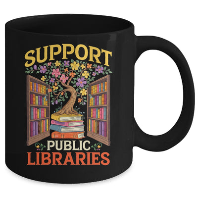 Librarian Support Public Libraries Library Book Lover Mug | siriusteestore