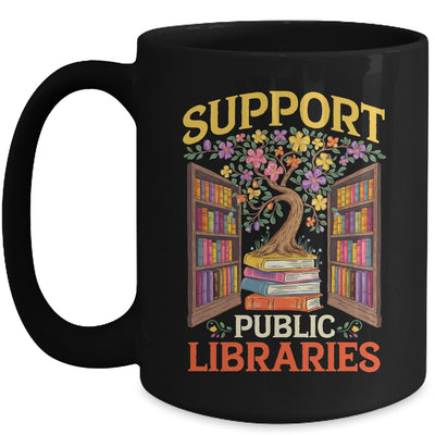 Librarian Support Public Libraries Library Book Lover Mug | siriusteestore