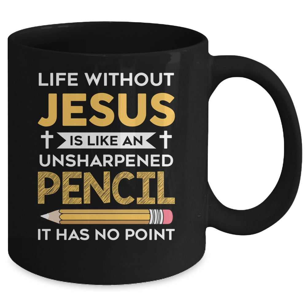 Life Without Jesus Funny Christian Religious Faith Mug | siriusteestore