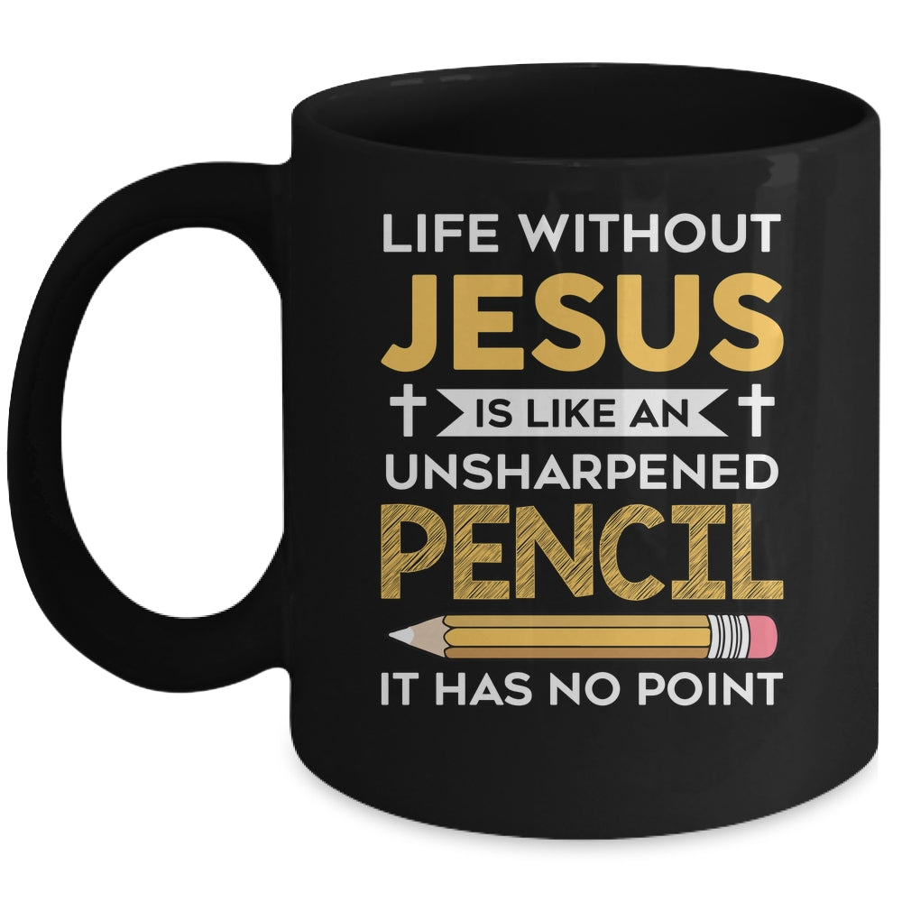 Life Without Jesus Funny Christian Religious Faith Mug | siriusteestore
