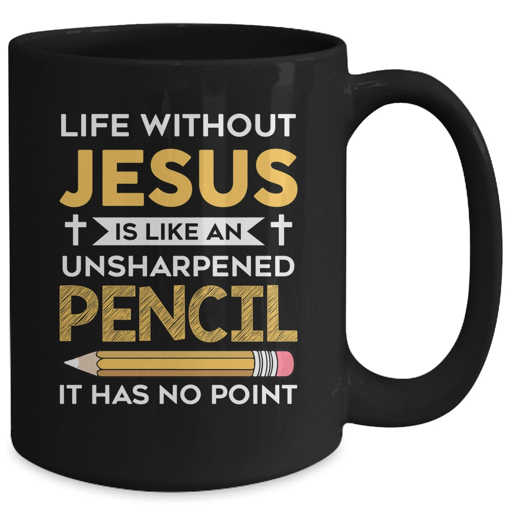 Life Without Jesus Funny Christian Religious Faith Mug | siriusteestore