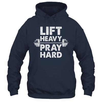 Lift Heavy Pray Hard Gym Workout Christian Faith Men Women Shirt & Tank Top | siriusteestore