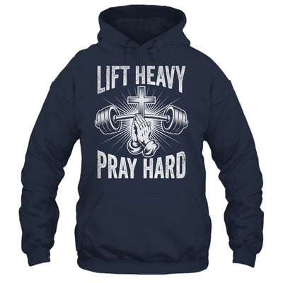 Lift Heavy Pray Hard Workout Christian Gym Men Women Shirt & Tank Top | siriusteestore