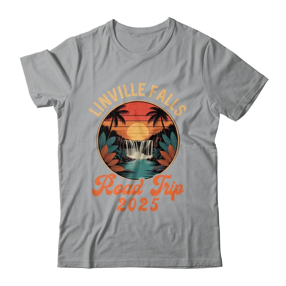 Linville Falls Road Trip 2025 Summer Vacation Family Shirt & Tank Top | siriusteestore