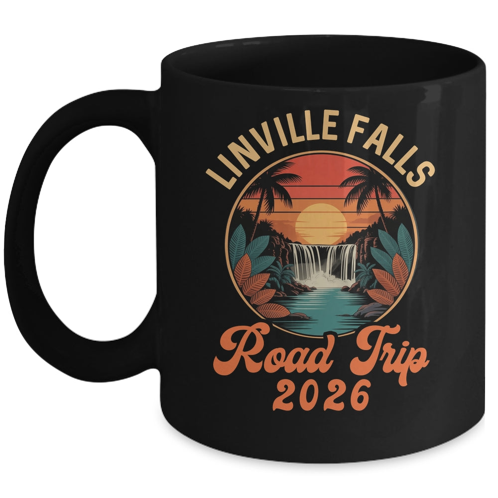 Linville Falls Road Trip 2026 Summer Vacation Family Mug | siriusteestore