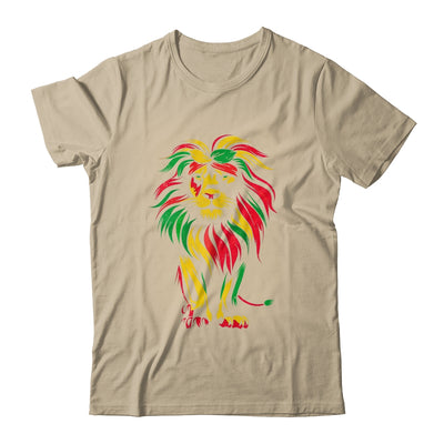 Lion Juneteenth Cool Black History African American Flag Shirt & Hoodie | siriusteestore