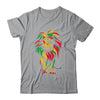 Lion Juneteenth Cool Black History African American Flag Shirt & Hoodie | siriusteestore