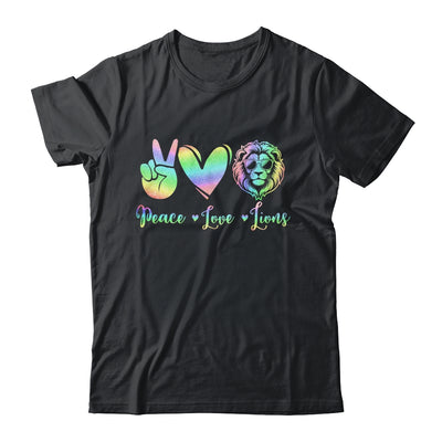Lion Lover Back To School Peace Love Lions Women Kids Girls Shirt & Tank Top | siriusteestore