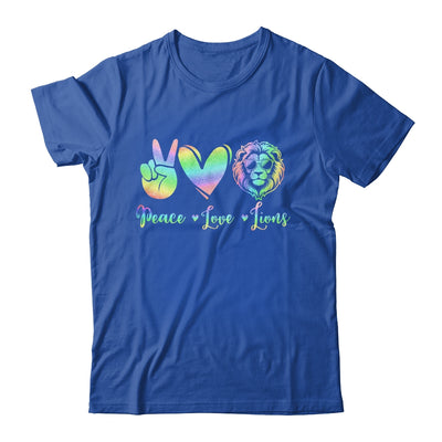 Lion Lover Back To School Peace Love Lions Women Kids Girls Shirt & Tank Top | siriusteestore