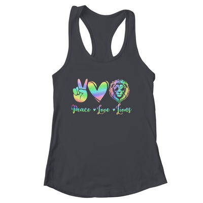 Lion Lover Back To School Peace Love Lions Women Kids Girls Shirt & Tank Top | siriusteestore