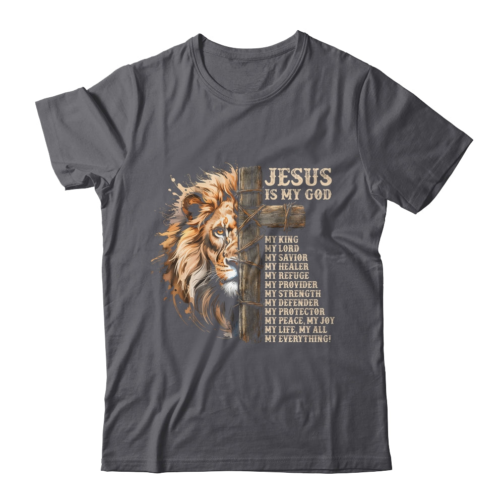 Lion Of Judah Faith In Christ Inspirational Christian Bible Shirt & Hoodie | siriusteestore