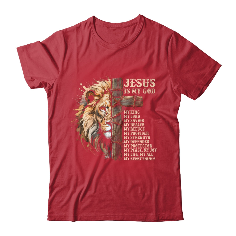 Lion Of Judah Faith In Christ Inspirational Christian Bible Shirt & Hoodie | siriusteestore