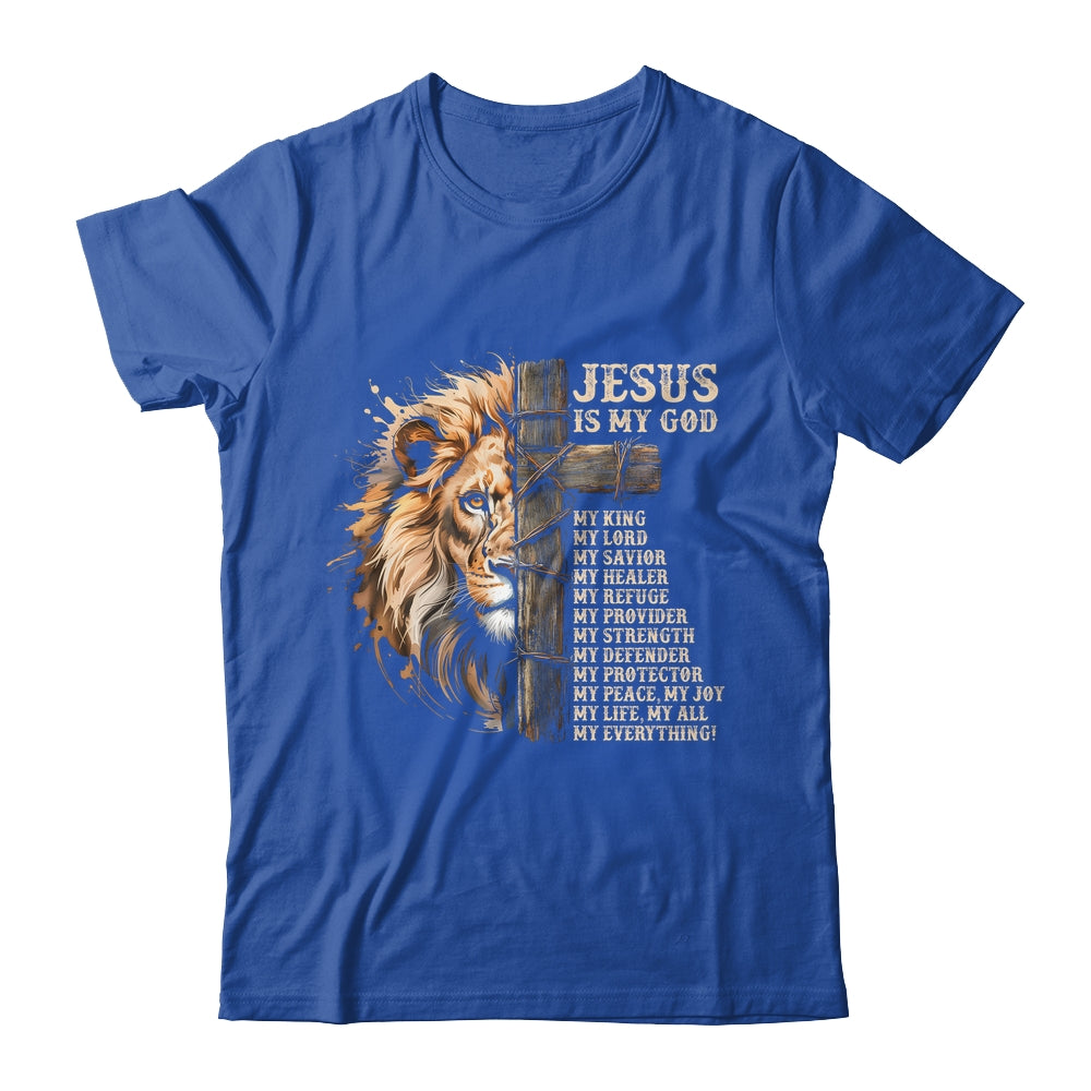 Lion Of Judah Faith In Christ Inspirational Christian Bible Shirt & Hoodie | siriusteestore