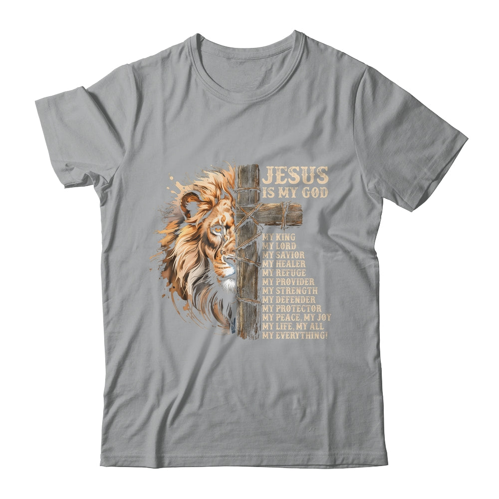 Lion Of Judah Faith In Christ Inspirational Christian Bible Shirt & Hoodie | siriusteestore
