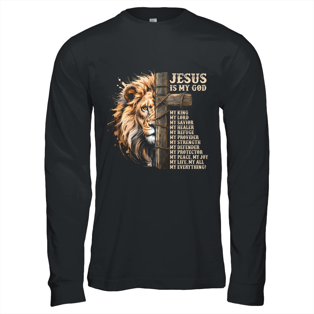 Lion Of Judah Faith In Christ Inspirational Christian Bible Shirt & Hoodie | siriusteestore