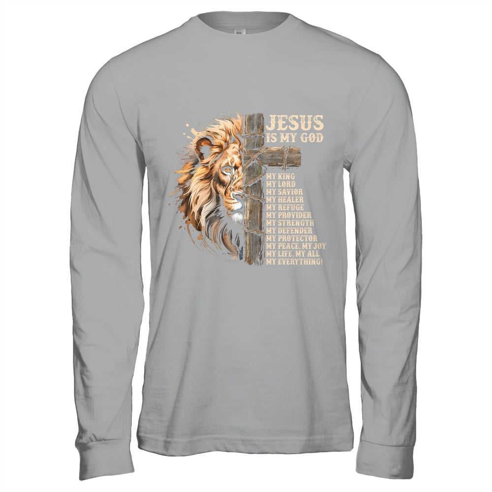 Lion Of Judah Faith In Christ Inspirational Christian Bible Shirt & Hoodie | siriusteestore