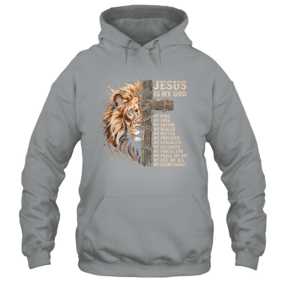 Lion Of Judah Faith In Christ Inspirational Christian Bible Shirt & Hoodie | siriusteestore