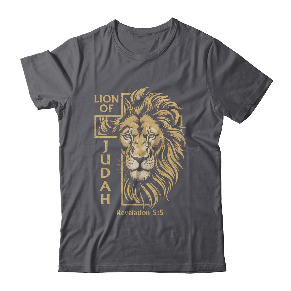 Lion Of Judah Revelation 5:5 Christian Men Faith Graphic Shirt & Hoodie | siriusteestore
