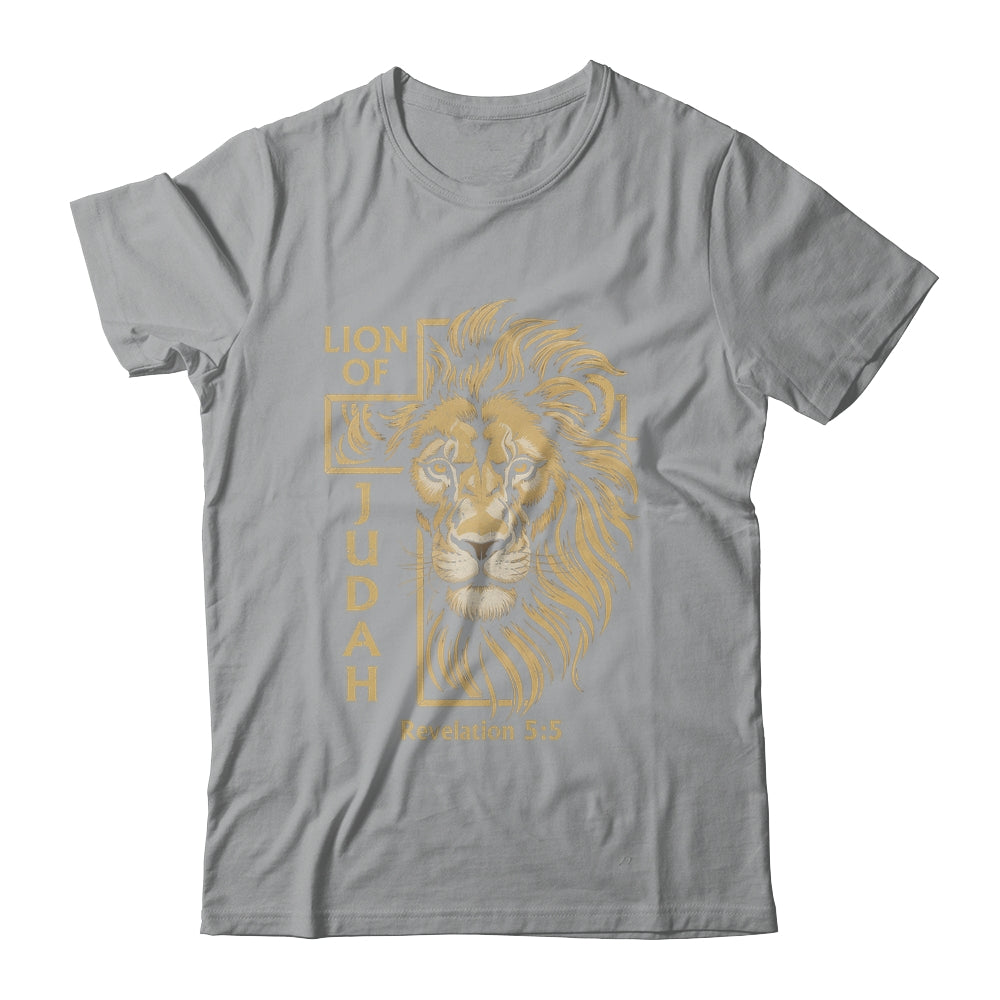 Lion Of Judah Revelation 5:5 Christian Men Faith Graphic Shirt & Hoodie | siriusteestore
