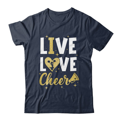 Live Love Cheer Girl Cheerleading Cheerleader Women Girls Shirt & Tank Top | siriusteestore