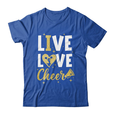 Live Love Cheer Girl Cheerleading Cheerleader Women Girls Shirt & Tank Top | siriusteestore