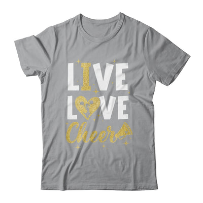Live Love Cheer Girl Cheerleading Cheerleader Women Girls Shirt & Tank Top | siriusteestore