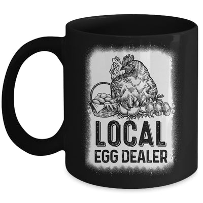 Local Egg Dealer Funny Bleached Chicken Lover Farm Farmer Mug | siriusteestore