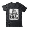Local Egg Dealer Funny Bleached Chicken Lover Farm Farmer Shirt & Tank Top | siriusteestore