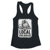 Local Egg Dealer Funny Bleached Chicken Lover Farm Farmer Shirt & Tank Top | siriusteestore