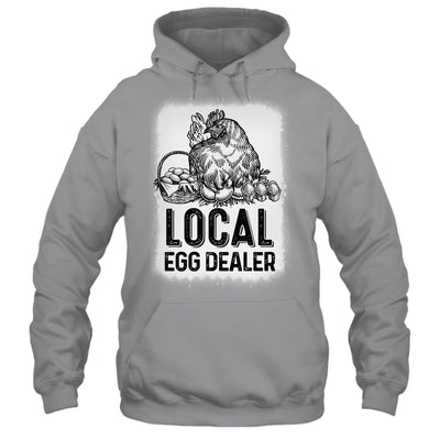 Local Egg Dealer Funny Bleached Chicken Lover Farm Farmer Shirt & Tank Top | siriusteestore