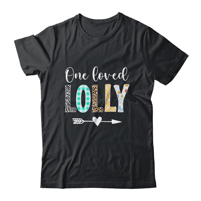 Lolly Women Cute Design One Loved Lolly Mother's Day Shirt & Tank Top | siriusteestore