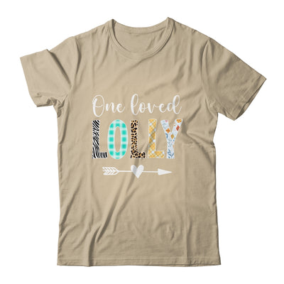 Lolly Women Cute Design One Loved Lolly Mother's Day Shirt & Tank Top | siriusteestore
