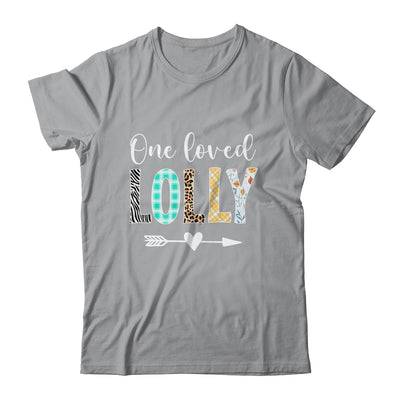 Lolly Women Cute Design One Loved Lolly Mother's Day Shirt & Tank Top | siriusteestore