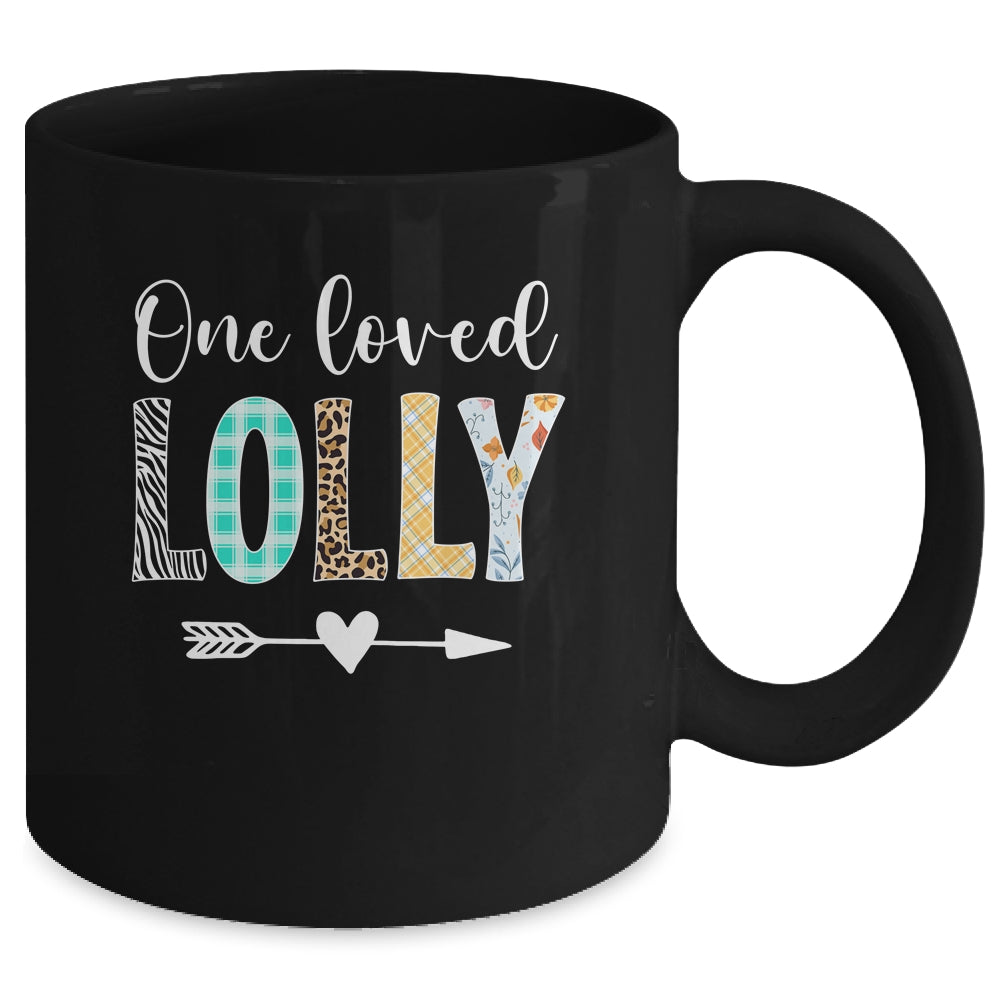 Lolly Women Cute Design One Loved Lolly Mother's Day Mug | siriusteestore